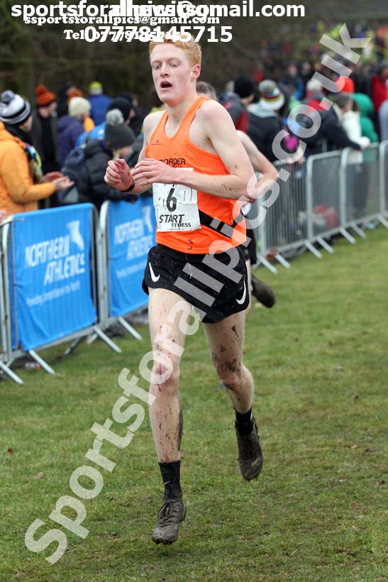Junior mens Northern Cross Country Champs., Camp Hill Estate, Kirklington.  Photo: David T. Hewitson/Sports for All Pics